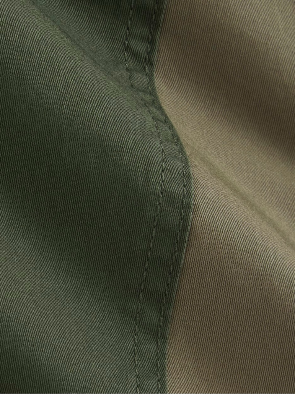 EVERLANE NWOT The Utility Cargo Pant Barrel Leg Colorblock KALAMATA / DUFFEL BAG - Picture 6 of 14